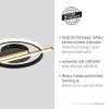 Leuchten Direkt KORSA Taklampa LED Guld, Svart, 1-ljuskällor