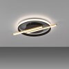 Leuchten Direkt KORSA Taklampa LED Guld, Svart, 1-ljuskällor