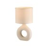 Leuchten Direkt CARARA Bordslampa LED Beige, 1-ljuskällor