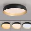 Leuchten Direkt OSKO Taklampa LED Svart, 1-ljuskällor, Fjärrkontroll