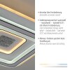 Leuchten Direkt TOLAGO Taklampa LED Vit, 1-ljuskällor, Fjärrkontroll
