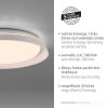 Leuchten Direkt SATI Taklampa LED Vit, 1-ljuskällor