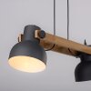 Leuchten Direkt 2.0 Pendelbelysning LED Brun, Svart, 2-ljuskällor
