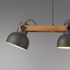 Leuchten Direkt 2.0 Pendelbelysning LED Brun, Svart, 3-ljuskällor
