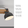 Leuchten Direkt 2.0 Taklampa LED Brun, Svart, 2-ljuskällor