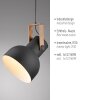 Leuchten Direkt 2.0 Pendelbelysning LED Brun, Svart, 1-ljuskällor