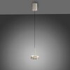 Paul Neuhaus Q-Rotate Pendelbelysning LED Silver, 1-ljuskällor, Fjärrkontroll