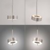 Paul Neuhaus Q-Rotate Pendelbelysning LED Silver, 1-ljuskällor, Fjärrkontroll