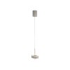 Paul Neuhaus Q-Rotate Pendelbelysning LED Silver, 1-ljuskällor, Fjärrkontroll