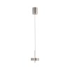Paul Neuhaus Q-Rotate Pendelbelysning LED Silver, 1-ljuskällor, Fjärrkontroll
