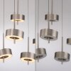 Paul Neuhaus Q-Rotate Pendelbelysning LED Silver, 5-ljuskällor