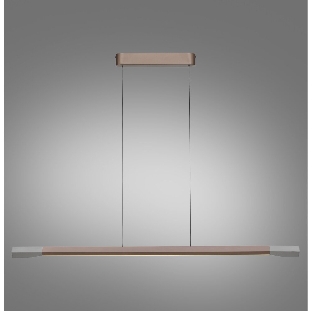 Paul Neuhaus Hoop Pendelbelysning LED Brun, Silver, 1-ljuskällor main product photo