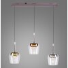 Paul Neuhaus Q-Serie Q-Kon Pendelbelysning LED Brun, 3-ljuskällor, Fjärrkontroll Paul Neuhaus Q-Serie Q-Kon Pendelbelysning LED Brun, 3-ljuskällor, Fjärrkontroll