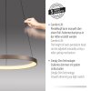 Paul Neuhaus Hoop Pendelbelysning LED Brun, 1-ljuskällor