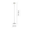 Paul Neuhaus Q-Rotate Golvlampa LED Silver, 1-ljuskällor
