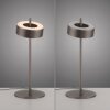 Paul Neuhaus Q-Rotate Bordslampa LED Brun, 1-ljuskällor, Fjärrkontroll