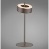 Paul Neuhaus Q-Serie Q-Rotate Bordslampa LED Brun, 1-ljuskällor, Fjärrkontroll Paul Neuhaus Q-Serie Q-Rotate Bordslampa LED Brun, 1-ljuskällor, Fjärrkontroll