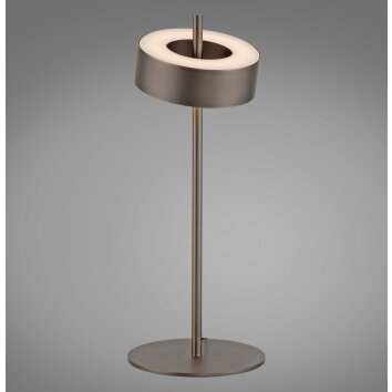 Paul Neuhaus Q-Serie Q-Rotate Bordslampa LED Brun, 1-ljuskällor, Fjärrkontroll Paul Neuhaus Q-Serie Q-Rotate Bordslampa LED Brun, 1-ljuskällor, Fjärrkontroll