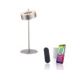 Paul Neuhaus Q-Rotate Bordslampa LED Silver, 1-ljuskällor