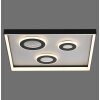 Paul Neuhaus Dune Taklampa LED Svart, 1-ljuskällor, Fjärrkontroll