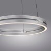 Paul Neuhaus Lampor E-Loop Pendelbelysning LED Silver, 2-ljuskällor, Fjärrkontroll