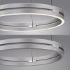 Paul Neuhaus Lampor E-Loop Pendelbelysning LED Silver, 2-ljuskällor, Fjärrkontroll