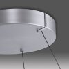 Paul Neuhaus E-Clipse Pendelbelysning LED Silver, 2-ljuskällor, Fjärrkontroll
