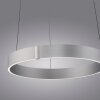 Paul Neuhaus E-Clipse Pendelbelysning LED Silver, 2-ljuskällor, Fjärrkontroll