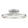 Paul Neuhaus Loop Taklampa LED Silver, 2-ljuskällor, Fjärrkontroll