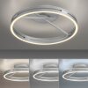 Paul Neuhaus Loop Taklampa LED Silver, 2-ljuskällor, Fjärrkontroll
