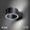 Paul Neuhaus Clipse Vägglampa LED Grått, 2-ljuskällor