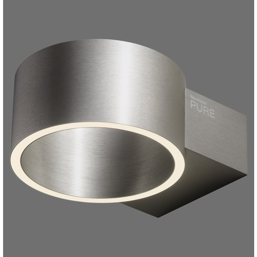 Paul Neuhaus Lampor Clipse Vägglampa LED Silver, 2-ljuskällor main product photo