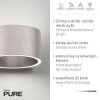 Paul Neuhaus Clipse Vägglampa LED Silver, 2-ljuskällor