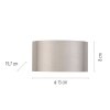 Paul Neuhaus Lampor Clipse Vägglampa LED Silver, 2-ljuskällor Paul Neuhaus Lampor Clipse Vägglampa LED Silver, 2-ljuskällor