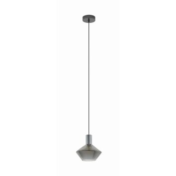 Eglo PONZANO Pendellampa Svart, 1-ljuskällor