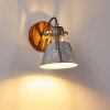 Berkeley Vägglampa Mörkbrun, Galvaniserad, 1-ljuskällor
