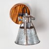 Berkeley Vägglampa Mörkbrun, Galvaniserad, 1-ljuskällor