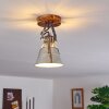 Berkeley Taklampa, Takstrålkastare Mörkbrun, Galvaniserad, 1-ljuskällor