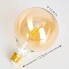 E27 LED 9 Watt neutralvit dimbar 806 Lumen