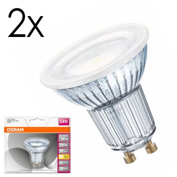 Osram GU10 6.5 Watt varmvit 620 Lumen