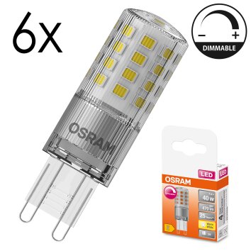 Osram G9 LED 4 Watt varmvit dimbar 470 Lumen