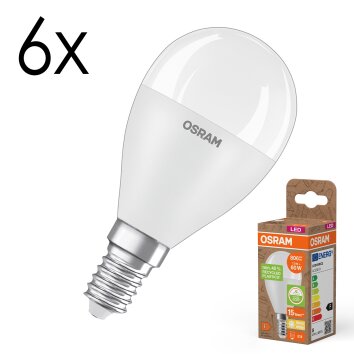 Osram E14 7.5 Watt varmvit 806 Lumen