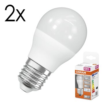 Osram E27 LED 7.5 Watt dagsljusvit 806 Lumen