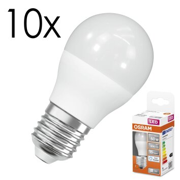 Osram E27 LED 7.5 Watt dagsljusvit 806 Lumen