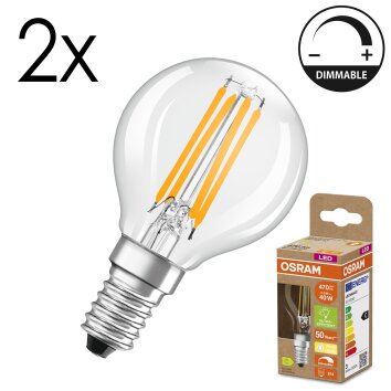 Osram E14 LED 2.9 Watt varmvit dimbar 470 Lumen