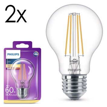 Philips Lampor E27 LED 7 Watt varmvit 806 Lumen