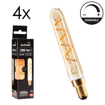 E14 LED 4 Watt varmvit dimbar 280 Lumen