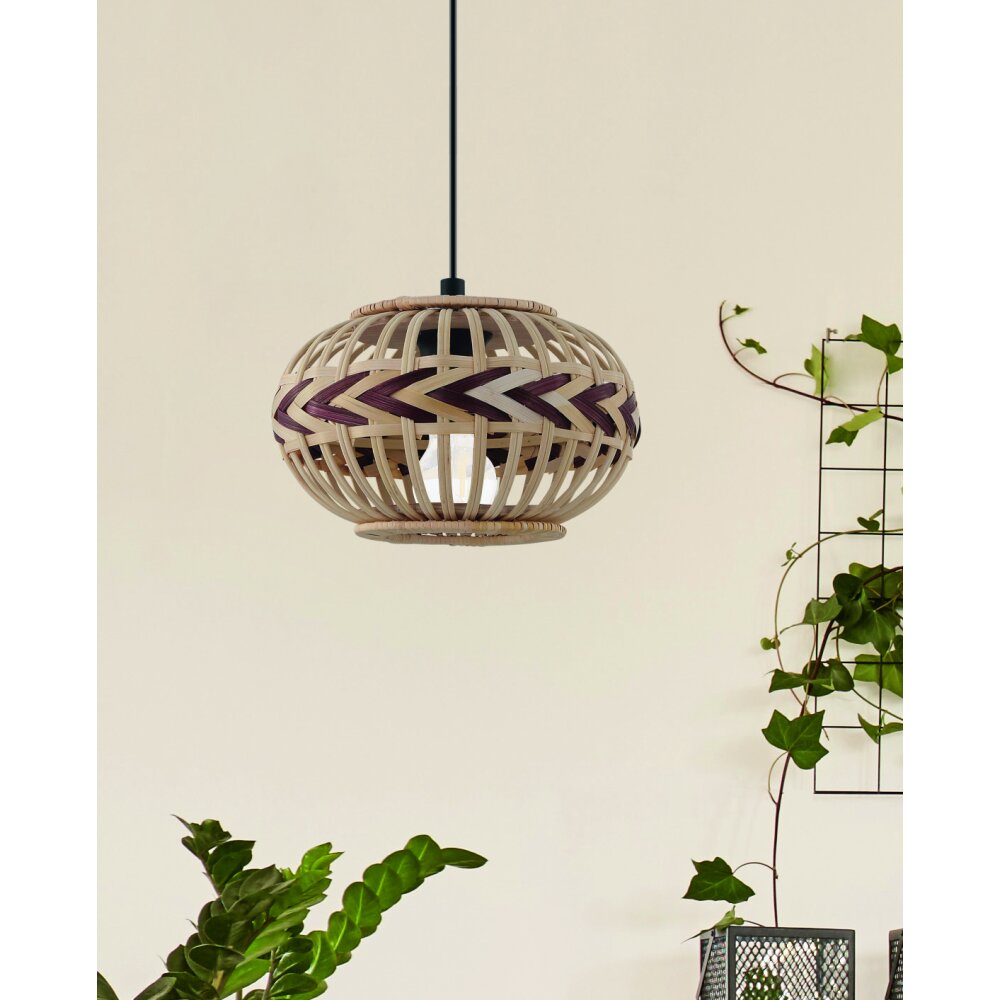 Eglo Lampor DONDARRION Pendellampa Svart, 1-ljuskällor main product photo