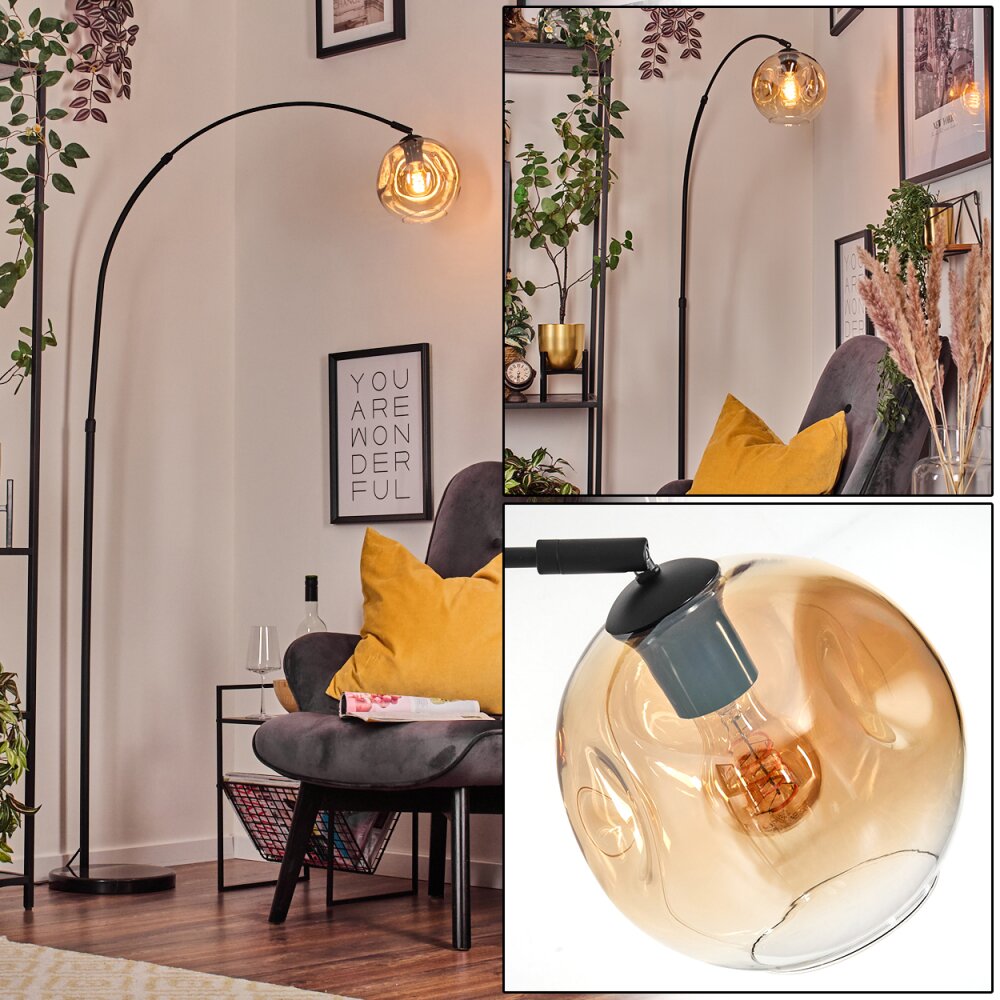 Ripoll Golvlampa Svart, 1-ljuskällor main product photo