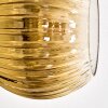 Koyoto Golvlampa 31 cm Guld, Klart, 3-ljuskällor